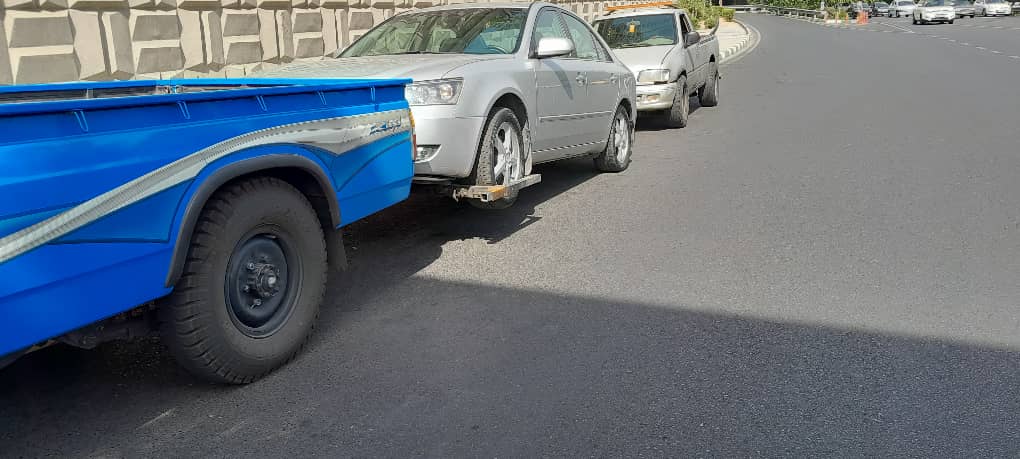 اخبار امداد خودرو شهر به خودرو سواری هیوندا در غرب تهران